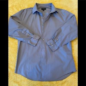 Men’s button-up dress shirt.